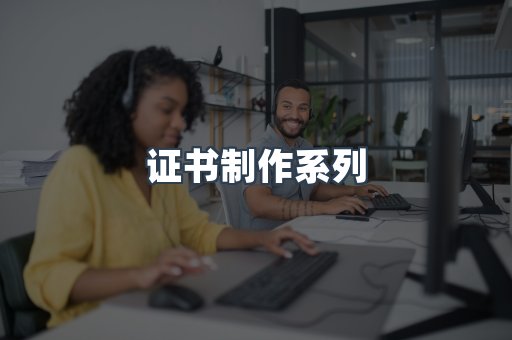 证书制作系列